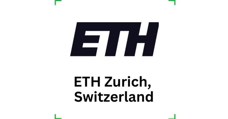 Fully Funded PhD Positions at ETH Zurich, Switzerland